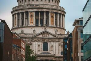 st Paulo catedral dentro Londres, Reino Unido foto