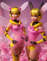 Barbie abelha dois foto
