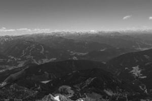 dentro a austríaco Alpes foto