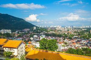 vista aérea de penang, malásia foto