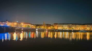 lindo Visão do a cidade Praga foto