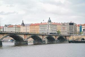 lindo Visão do a cidade Praga foto