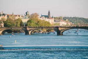 lindo Visão do a cidade Praga foto