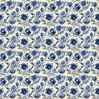 tradicional Português azulejo telha - ai generativo foto