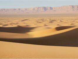 deserto paisagem, generativo ai foto