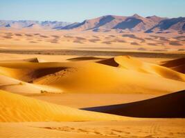 deserto paisagem, generativo ai foto