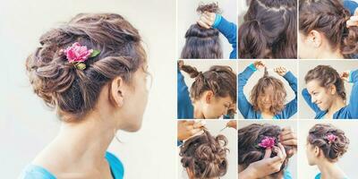 torcido penteado tutorial de beleza blogueiro foto