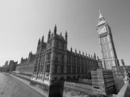 casas do parlamento em Londres foto