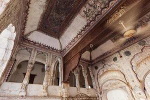 haveli em mandawa, rajasthan, índia foto