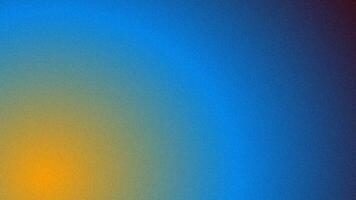 azul e laranja gradiente granulado esvaziar fundo foto