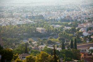têmpora do Hephaestus dentro Atenas, Grécia foto