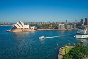 vista de Sydney na Austrália foto