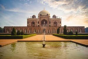 tumba humayun em nova delhi, índia foto