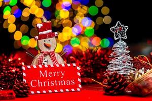 decoração de natal, fundo de feriados de natal e ano novo