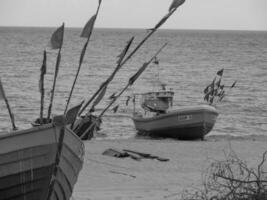 o mar báltico na polônia foto