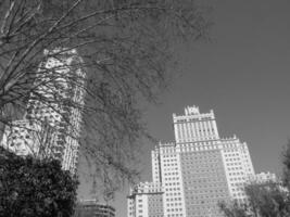 cidade de madri na espanha foto