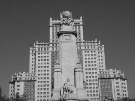 cidade de madri na espanha foto