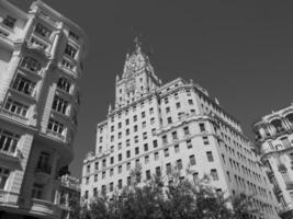 cidade de madri na espanha foto