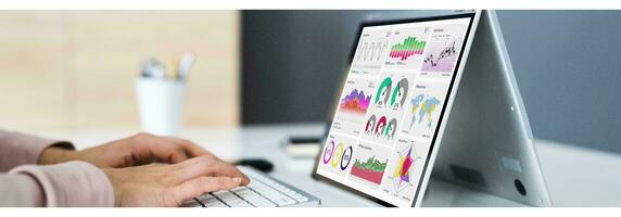 financeiro investimento o negócio analytics conceito foto