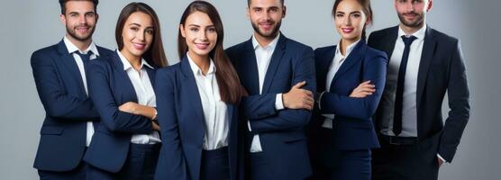 equipe de empresários foto