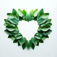 sussurrando verdes, folhas compartilhar uma amor história, generativo ai foto