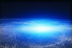 3d Renderização, a magnífico espiral nebulosa. a universo fundo. foto