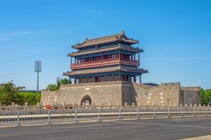 portão da frente da cidade proibida em pequim, china foto