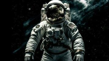 astronautas pronto para explorar dentro cheio ternos ai generativo foto