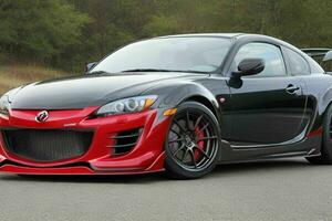 esporte carro Mazda rx8 jdm. pró foto