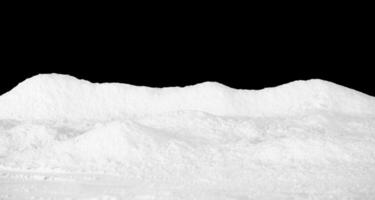 branco natural neve panorama isolado foto