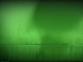 verde concreto parede abstrato fundo assustador Horror grunge fundo, ai gerado foto