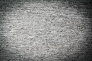 texturas de tecido de algodão cinza foto