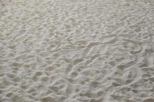 areia da praia com dunas foto