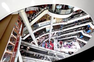 Bangkok, Tailândia, 31 de dezembro de 2019 - interior do shopping center foto