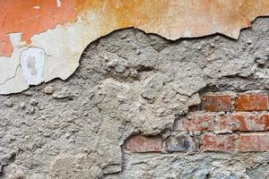 textura de muro de concreto velho e sujo foto