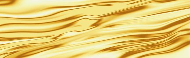 fundo de onda de seda dourada foto