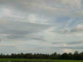 foto do a céu dentro a campo