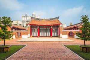 templo pingtung confucius, antiga academia tutorial pingtung, em taiwan foto