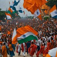 dia da independência da índia foto