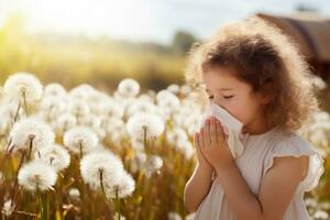 higiene medidas para protegendo contra sazonal alergias foto