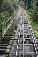 ferrovia funicular de sant joan. montserrat. Espanha. foto