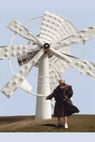 ai generativo vento turbina foto