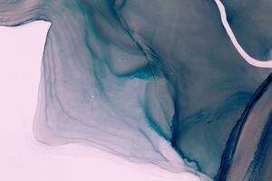 álcool tinta mar textura. contemporâneo arte. pontos do óleo pintar. abstrato arte fundo. multicolorido brilhante textura. fragmento do obra de arte. moderno arte. inspirado de a céu, Como bem Como vapor e fumaça. foto