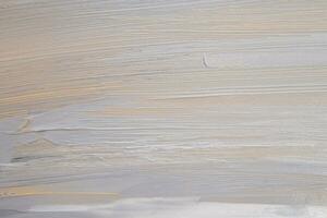 preto, cinzento e bronze óleo pintado abstrato curvas. textura do escova golpes em branco fundo. horizontal escova camada, colorida pano de fundo. foto