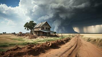 generativo ai, tempestade caçador viagem foto