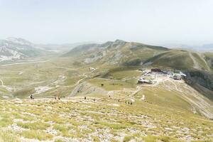 Visão do campo imperatore foto