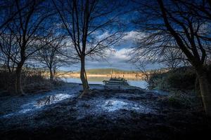 massa marittima, lago accesa - grosseto, toscana, itália foto