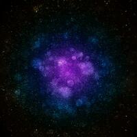 abstrato galáxia embaçado bokeh fundo para textura com cópia de espaço. foto