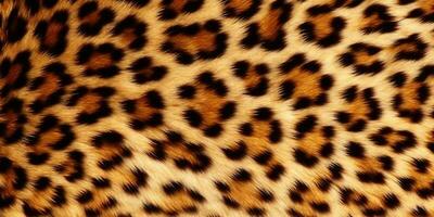 ai gerado. ai generativo. leopardo pele pele textura decoração fundo. gráfico ilustração artística foto