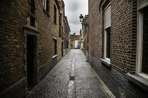 Beco de Bruges típico foto